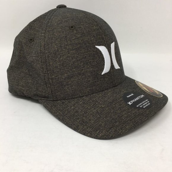 Hurley Other - Flexfit Mens Baseball Cap Hat Green Hurley Heathered Logo Embroidered L-XL New